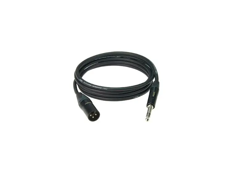 Klotz kabel XLR (M) - balansert jack (M) 10 m 